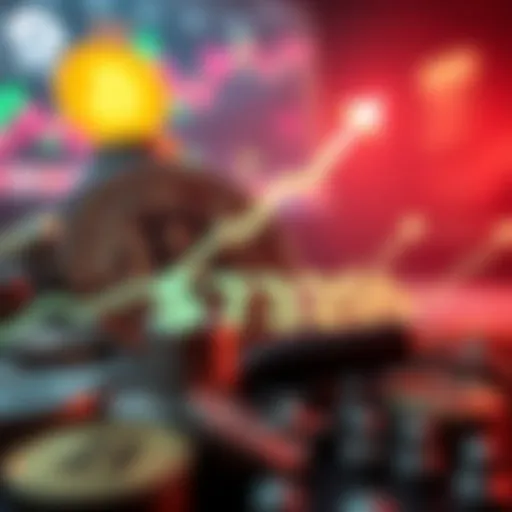 A graphic showing the Bitcoin price rising to $73,200 with arrows indicating upward movement, accompanied by symbols of major institutions like BlackRock and JP Morgan.