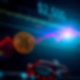 Bitcoin chart showing a surge to $73,000 with upward trends