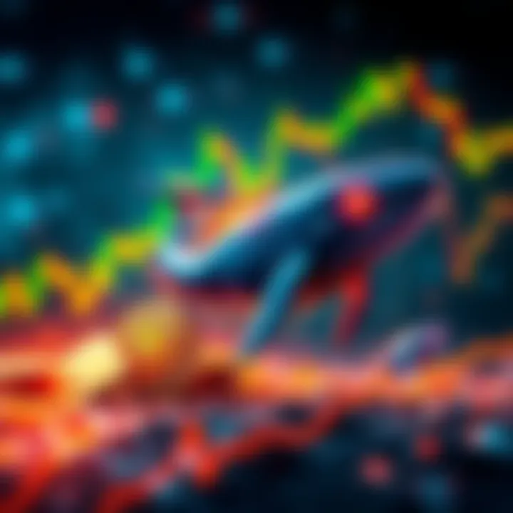 Graphic showing Bitcoin price jumping from 68,000 to 71,000, with a whale icon representing a $10 million liquidated short position.