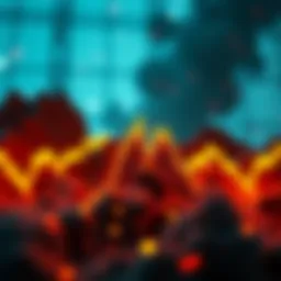 A chart showing Bitcoin price breaking above a trendline with upward movement