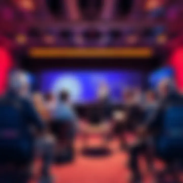 People discussing Bitcoin questions in a group setting