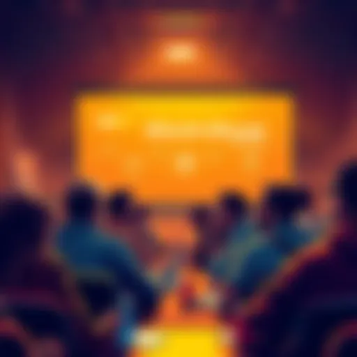People discussing Bitcoin questions during a Mentor Monday session