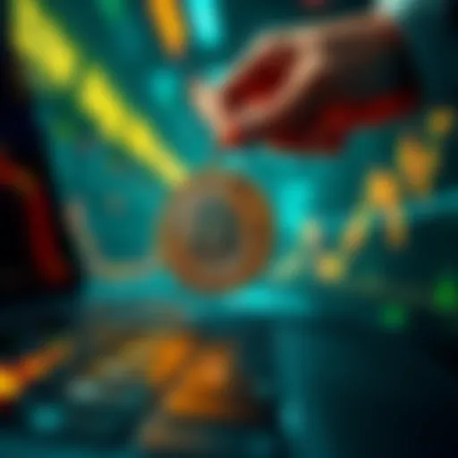 A trader pulls Bitcoin off a digital exchange, illustrating market impact.