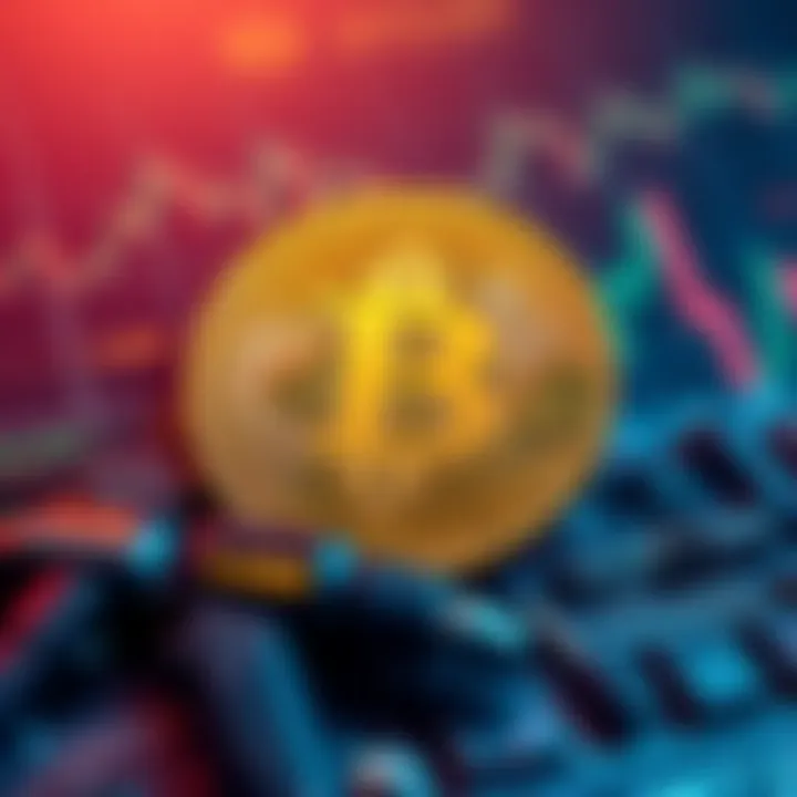 A visual representation of 3,588 Bitcoin being sold, with a backdrop of Michael Saylor’s manifesto on Bitcoin, showcasing market reactions.