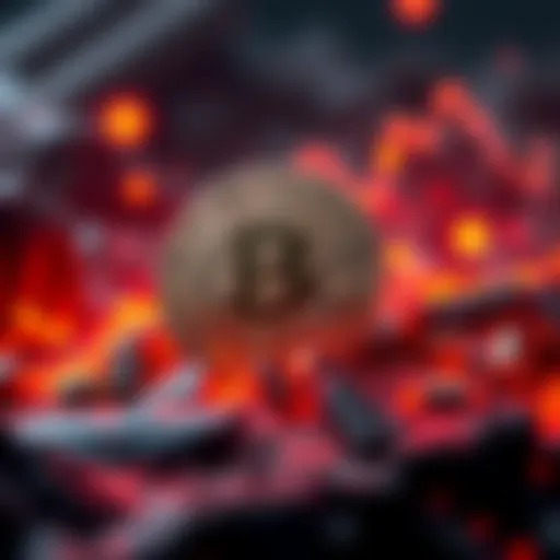 Visual representation of Bitcoin with a focus on its limited supply, highlighting the balance of supply and demand in the market.