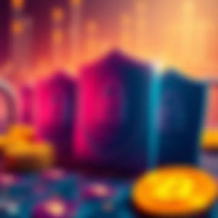 Illustration showing different levels of Bitcoin security with locks and shields representing control and protection.