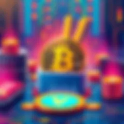 Illustration showing vulnerabilities in Bitcoin security with a focus on hardware wallets and financial systems