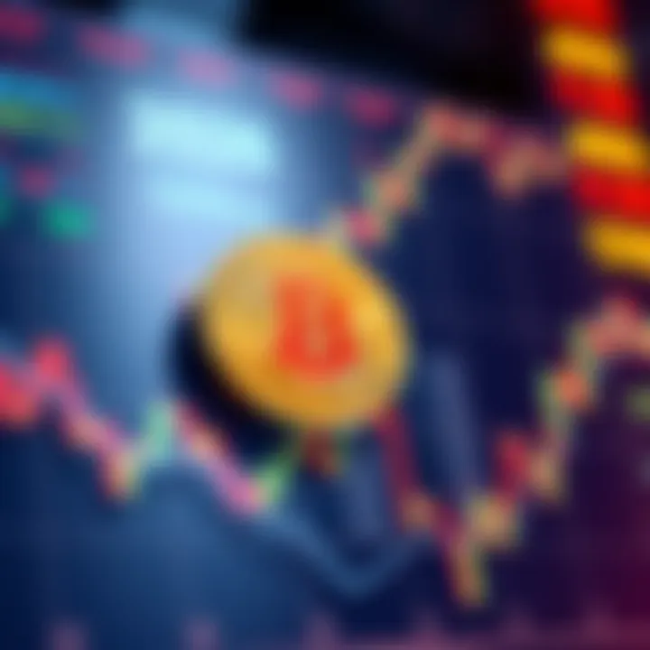 A graphic showing Bitcoin symbol next to stock market trend lines, representing investment choices in 2026