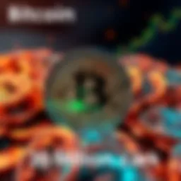 Bitcoin total supply nearing 20 million mark with coins visualized in a digital format