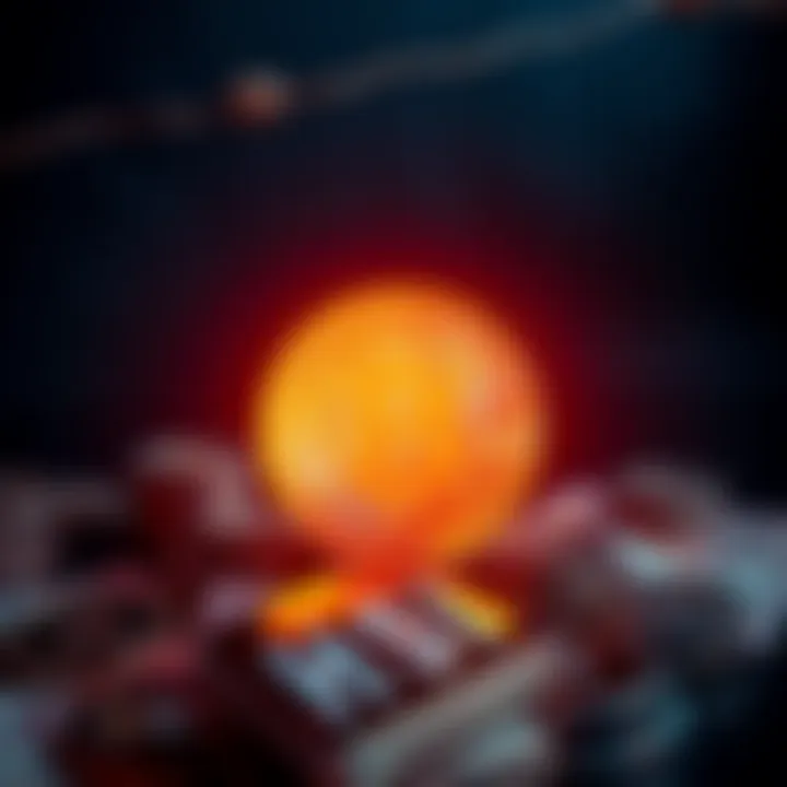 A glowing Bitcoin symbol with a backdrop of fading bank logos and fallen currencies, showcasing Bitcoin's strength and resilience.