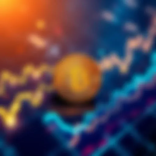 A graph showing rising Bitcoin prices with key market trends for 2026