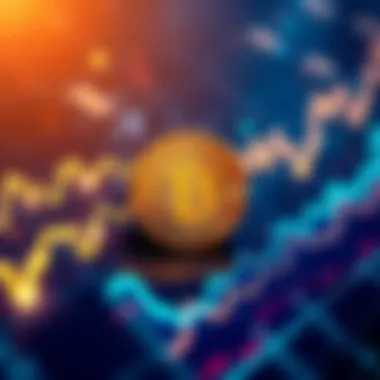 Bitcoin trends in 2026 A graph showing rising Bitcoin prices with key market trends for 2026