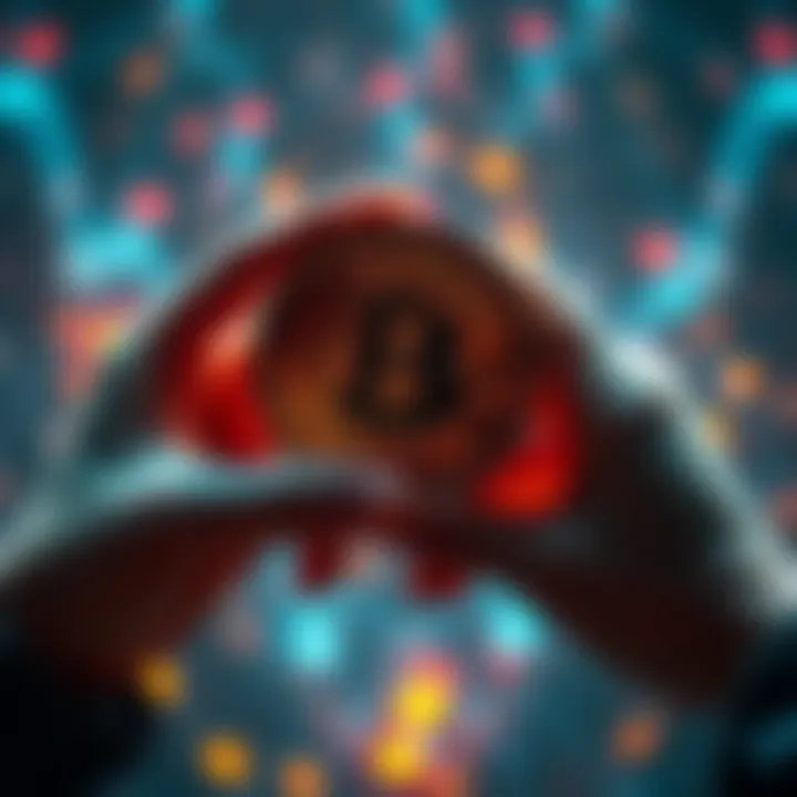 A visual representation of Bitcoin's value emphasizing the statement 1 BTC equals 1 BTC, with a focus on diamond hands holding Bitcoin.