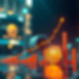 Graph showing Bitcoin's potential rise to $1 million by 2030 with market cap implications