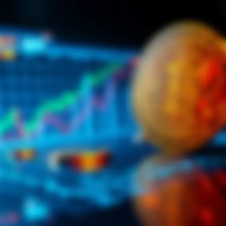 A visual comparison of Bitcoin and Bitcoin ETF investment strategies with charts and graphs showing growth potential.
