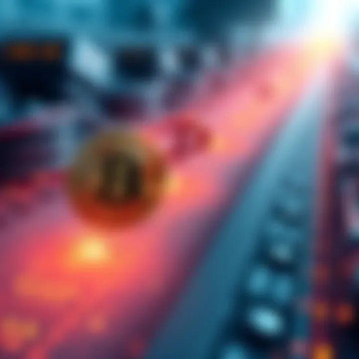 A graphic showing a race between Bitcoin and Pi cryptocurrencies, with Bitcoin aiming for $100,000 and Pi striving to reach key levels.