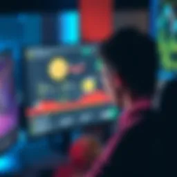 A person looking at a computer screen showing a Bitcoin wallet with an unchanged balance despite transactions, looking confused.