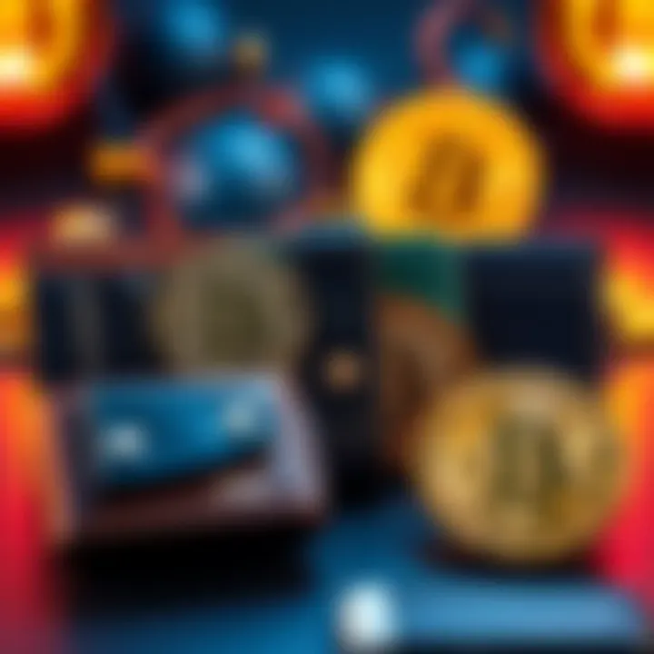 Different hardware wallets showing options for storing Bitcoin securely