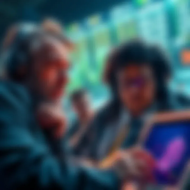 Concerned Bitcoin investors monitor falling prices while potential new buyers weigh risks of investing.