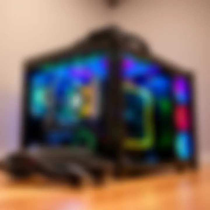 Bitmain S19 mining rig with modified PSU, ready for sale, showcasing its design and power cables.