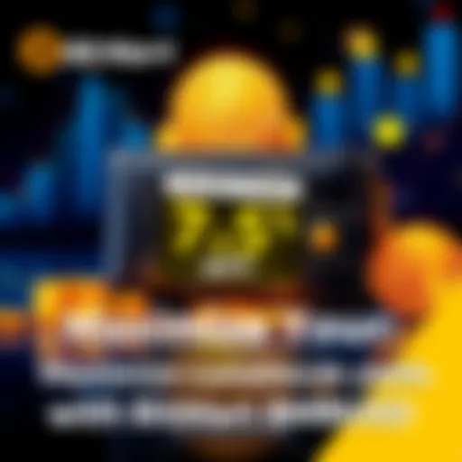 A graphic showing a digital wallet with coins representing stablecoin earnings and a 7.5% APY label, symbolizing financial growth with BitMart BMRUSD.