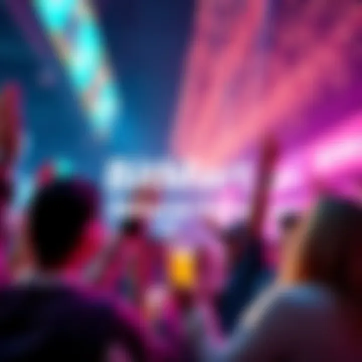 People celebrating and sharing about the BitMart Card Referral Race for prizes