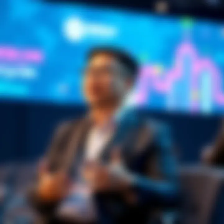 BitMart CEO Nenter Chow Speaking BitMart CEO Nenter Chow discusses the future of cryptocurrency exchanges at a conference.