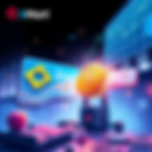 Illustration of the BitMart platform featuring the Irys token being launched for trading