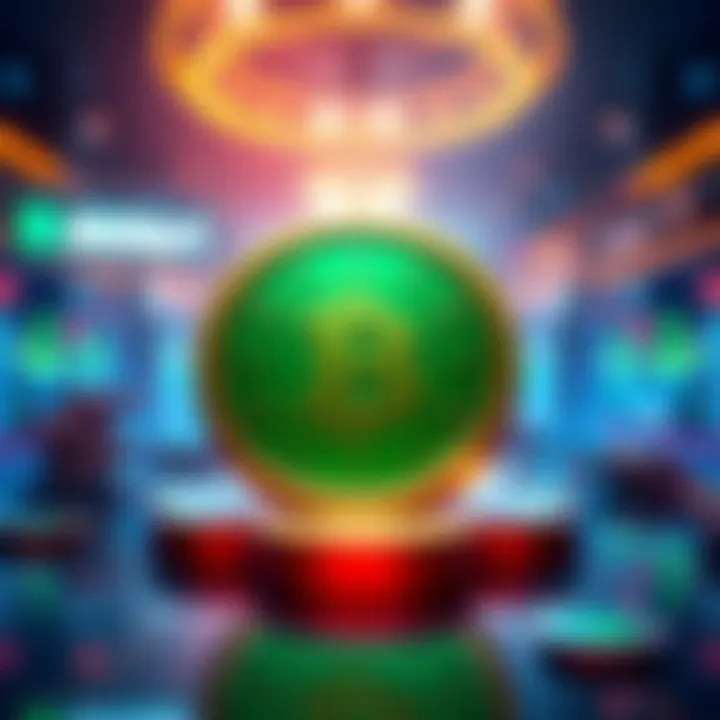 Graphic showing BitMart logo with SCANDIC COIN symbol and trading icons
