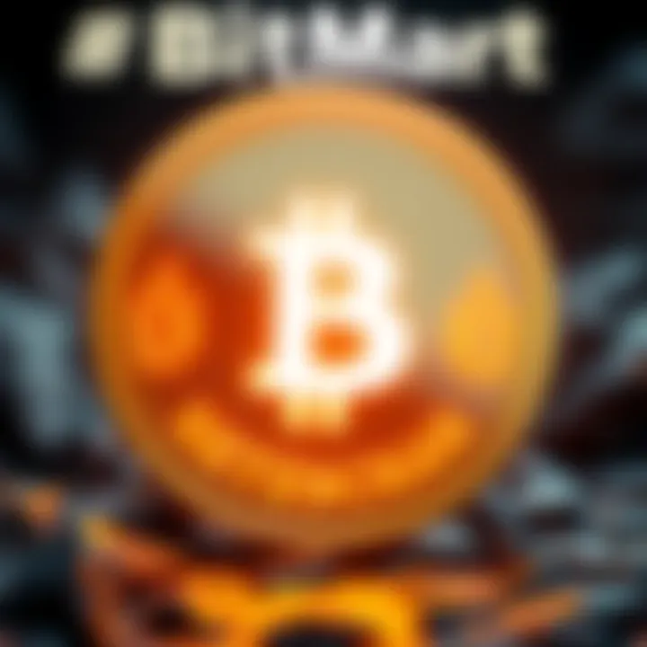 A graphic showcasing the BitMart logo and the Nietzschean Penguin Coin, announcing its listing date and trading details.