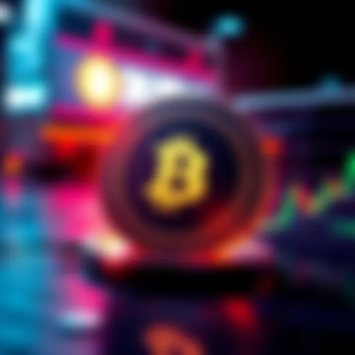 Graphic showing BitMart logo with Pigeon Doctor cryptocurrency symbol and trading chart