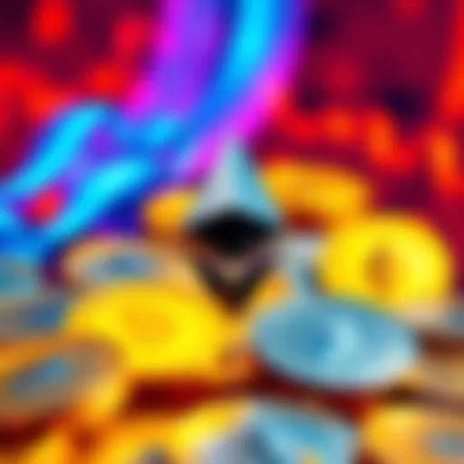 Bitmine logo with Ethereum symbols in the background, showcasing their share of the token supply