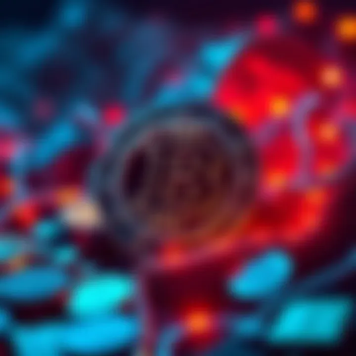 BitMine logo with cryptocurrency symbols representing its position as second largest corporate crypto treasury, showcasing growth and influence in the market