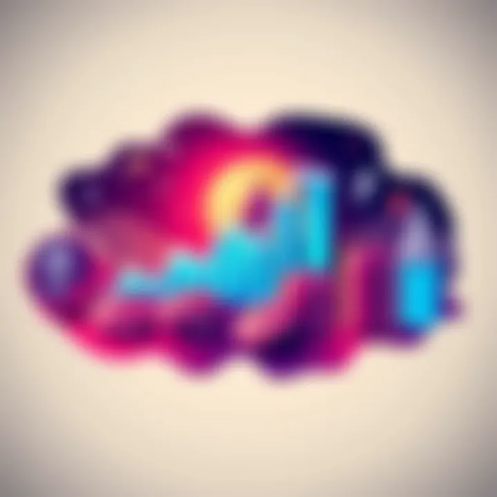 Illustration of Bitmine's ETH acquisition with visual representation of Ethereum tokens and a growing graph showing increased holdings.