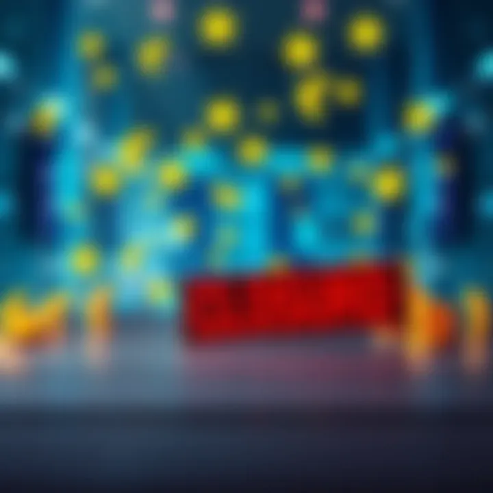 Bitstamp Account Closure A visual representation of a closed account with Euro symbols, illustrating missing funds and confusion.