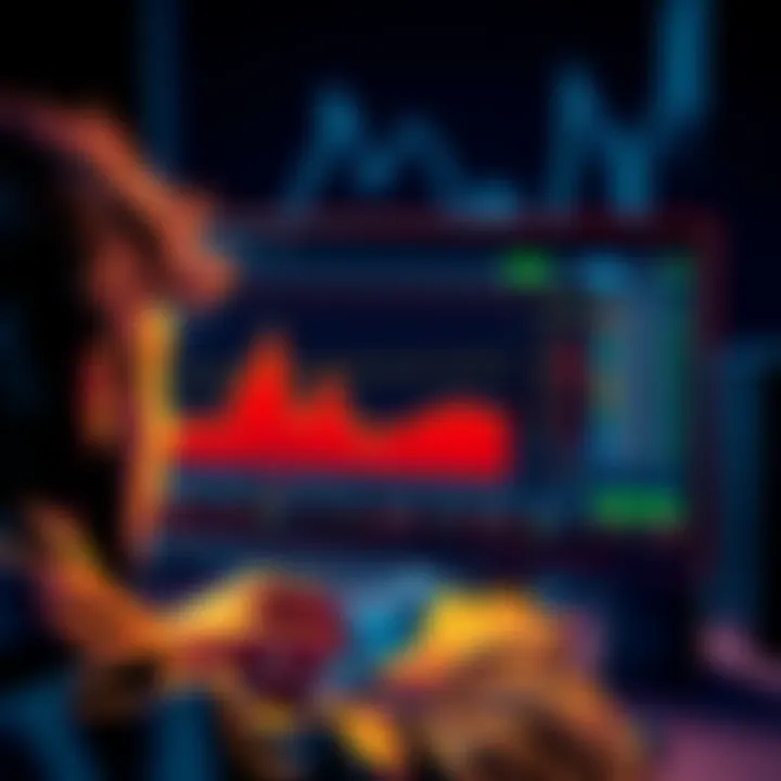 Trading issues on Bitstamp A graphic showing a frustrated person looking at a computer screen with Bitstamp trading interface, highlighting limited crypto amounts available for trading.