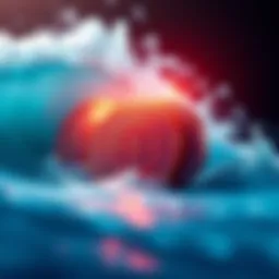 Group of BMX tokens with waves in the background, symbolizing rising interest.