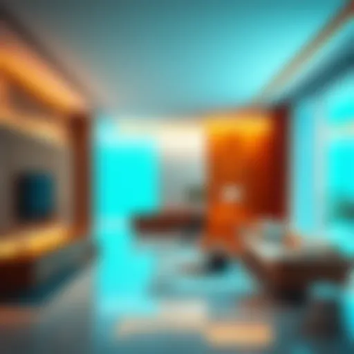 A modern interior showcasing Bitto design elements, highlighting its visual appeal and integration with contemporary aesthetics.