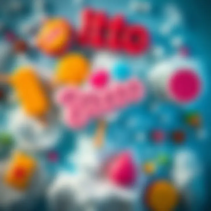 Bitto Magnets Promotion A colorful social media post promoting exclusive Bitto magnets with ice cream imagery and a call to action to engage for a chance to win them.