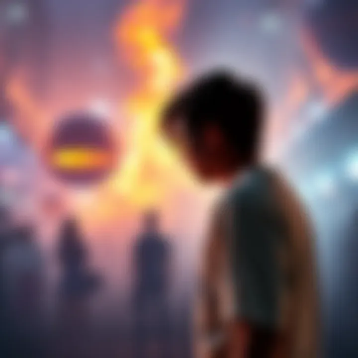 Bizarre real-life event A person standing in disbelief at a strange and unbelievable situation happening in front of them