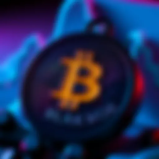 BlackRock logo with a Bitcoin symbol, indicating a minor sale of Bitcoin holdings