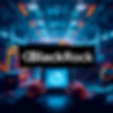 BlackRock Enters DeFi BlackRock logo and Uniswap interface showing BUIDL token trading.