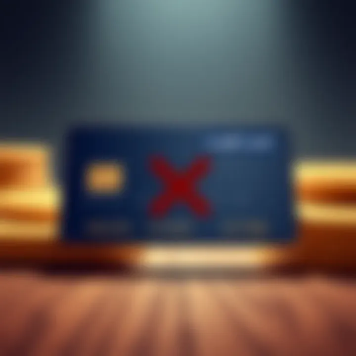 Illustration showing a credit card being declined with a red cross, symbolizing non-EU users facing issues accessing EU products.