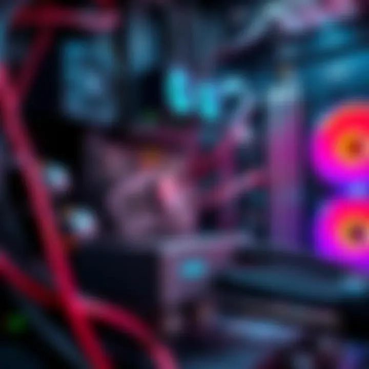 A close-up of a Braiin OS S19 86th mining rig, showcasing its components and settings for improved performance.