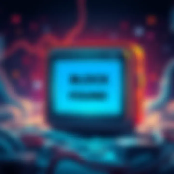 An illustration showing the Braiins Mini Miner 101 device with a highlighted empty screen indicating the absence of the BLOCK FOUND feature.