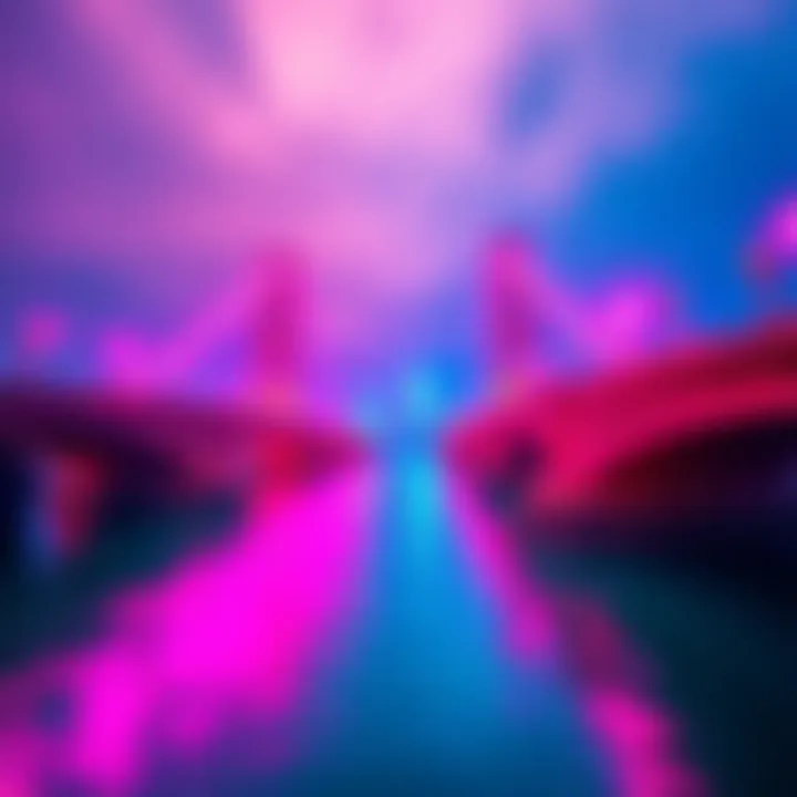 A visual representation of bridges linking Solana and Ethereum with USDC coins moving across