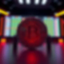 Btc Button Controversy A graphic showing a Btc Button with a leaderboard behind it, hinting at claims of unfairness and manipulation in trading.