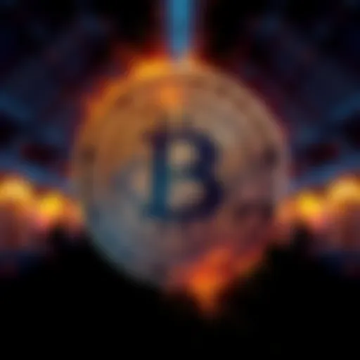 A graphic showing a Bitcoin symbol transforming into a USD Coin symbol, representing direct cryptocurrency swapping without intermediaries