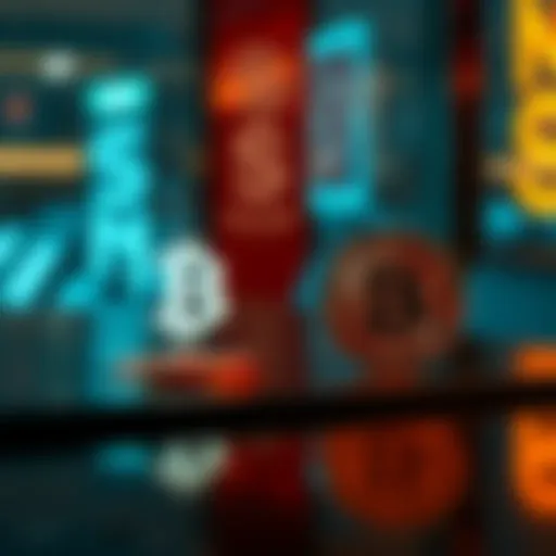 A table featuring the symbols of Bitcoin and Solana, representing investment options for extra cash