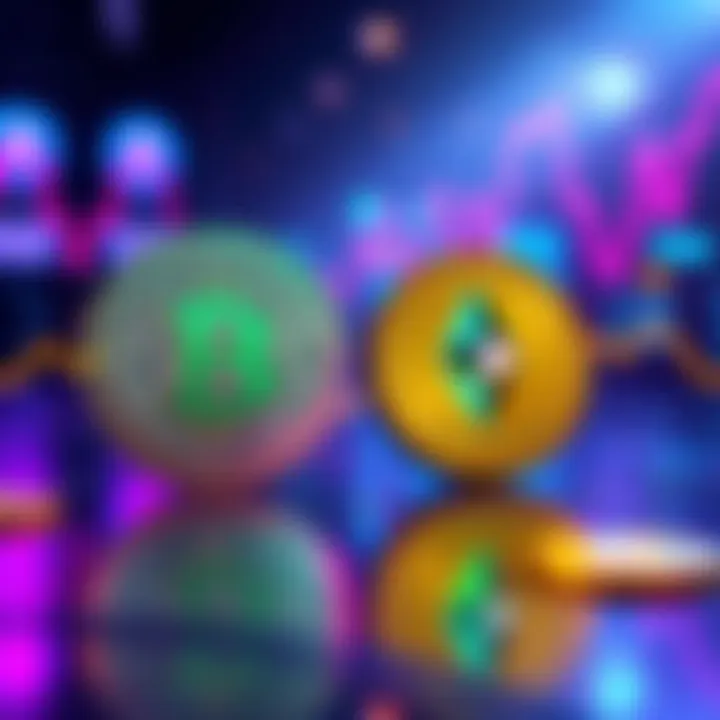 A graphic showing the conversion process from Bitcoin (BTC) to Wrapped Bitcoin (WBTC) on the Ethereum network with symbols of both currencies.